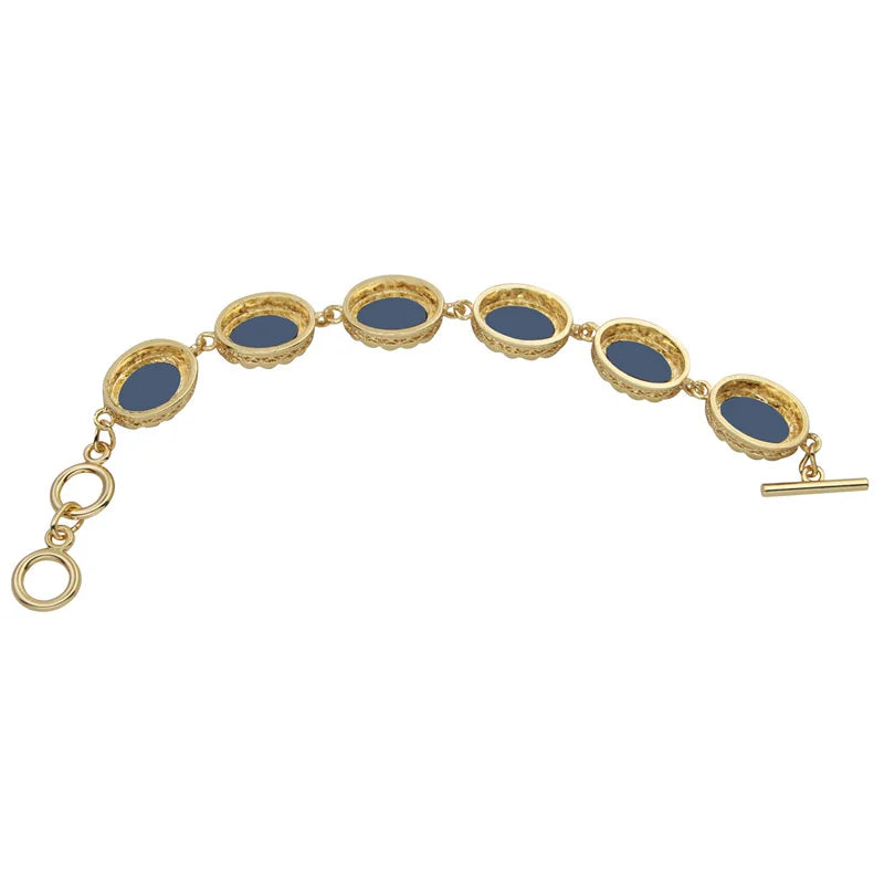 Bracelet camée Reine couleur Or ( 6 couleurs disponibles )