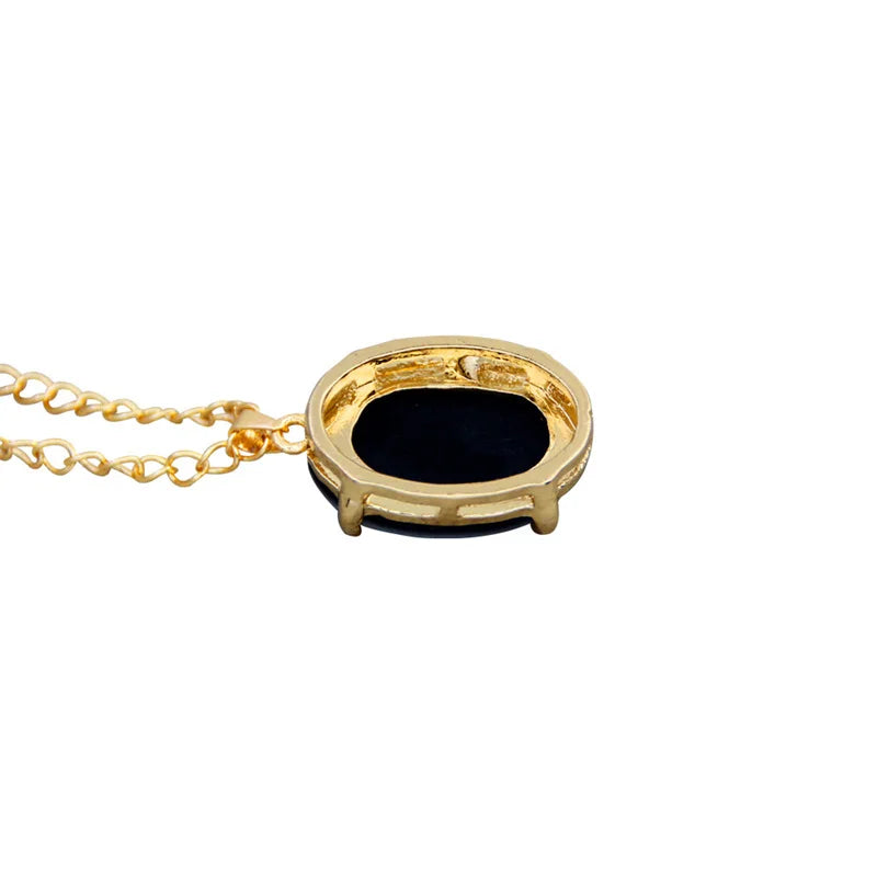 Collier Pendentif Camée "Griffe Royale" ( 9 couleurs disponibles )