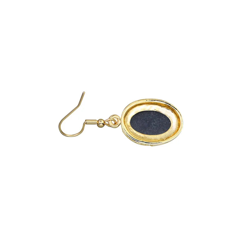 Boucles d'oreilles camée Escargot Queen ( 6 couleurs disponibles )